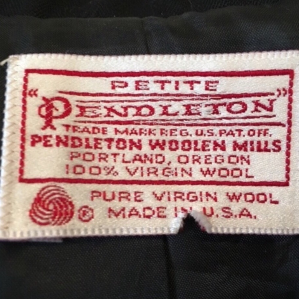 EUC Vintage Pendleton Cropped Blazer